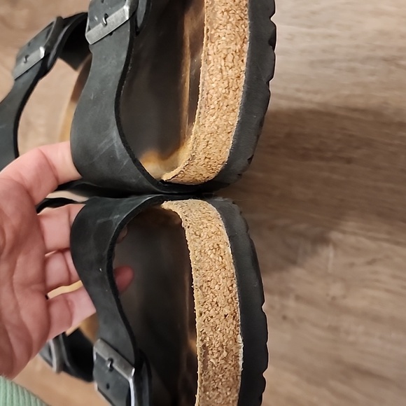 Birkenstock Arizona Footbed Sandals Slides Slip On Leather size EU 46 US 13-13.5 main image 6